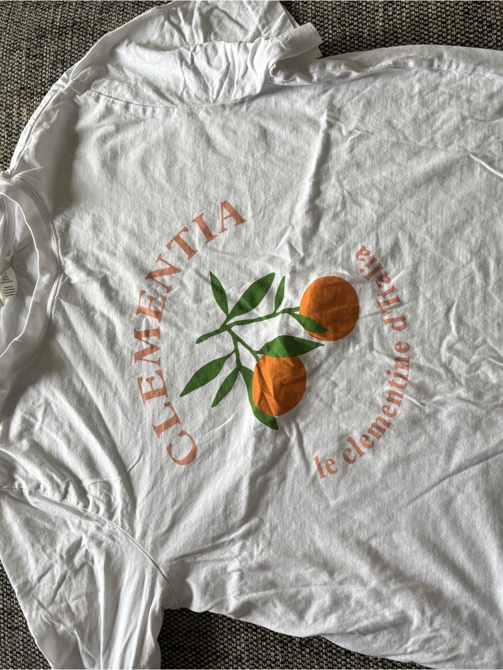 H&M White Cotton Tee